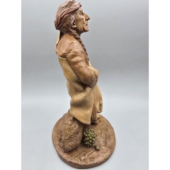 Vintage Tom Clark Signed “American Indian 1899” Figurine 1983 - Picture 4 of 6